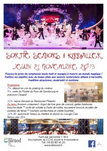 Sortie seniors à Kirwiller