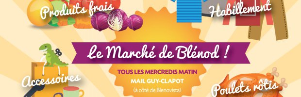 Le marché aux Longues Rayes