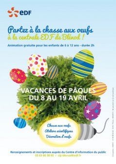 Chasse aux oeufs au CCG EDF