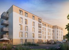 Un nouvel immeuble de 48 logements se construit sur l'emplacement de l'ex-Aldi
