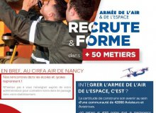 L'armée de l'air et de l'espace recrute et forme