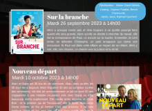 En septembre : reprise des séances ciné séniors !