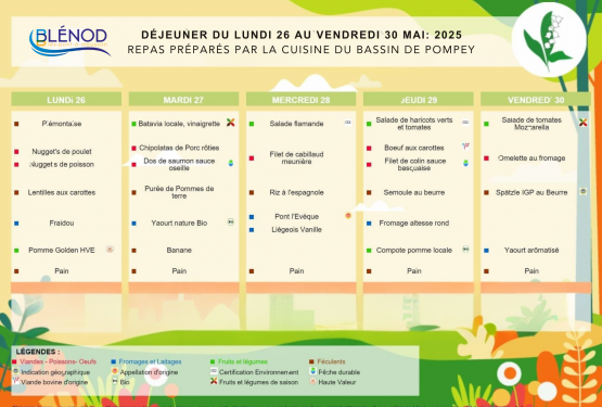 Au menu du foyer
