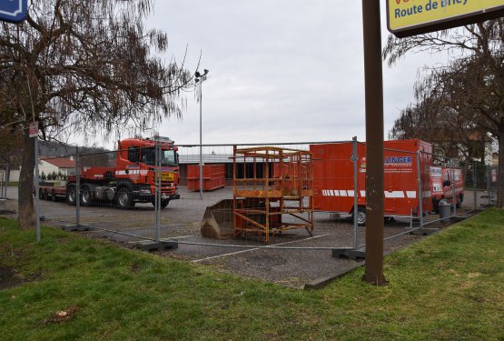 Un nouvel immeuble de 48 logements se construit sur l'emplacement de l'ex-Aldi