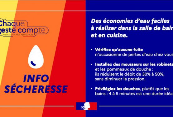 Alerte préfectorale : sécheresse renforcée !