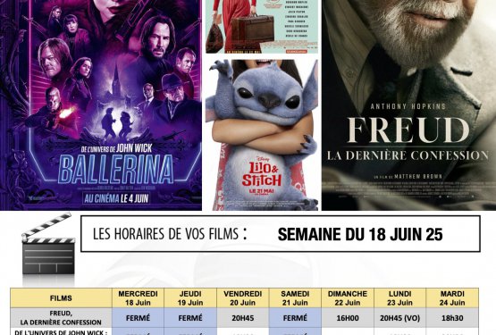 À l'affiche de Ciné-Vilar