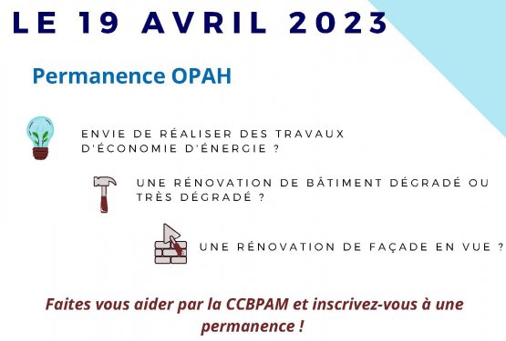 Amélioration de l'habitat : le CAL-SOLIHA assure des permanences avec la CCBPAM