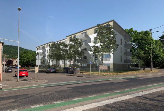 Un nouvel immeuble de 48 logements se construit sur l'emplacement de l'ex-Aldi