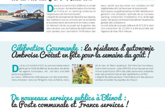 Découvrez le magazine Bonjour Blénod #45 !
