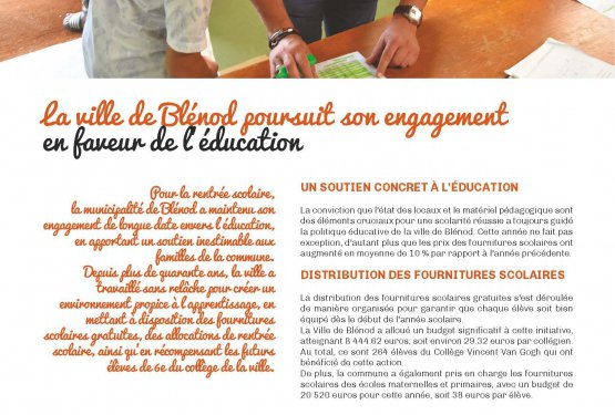 Découvrez le magazine Bonjour Blénod #45 !