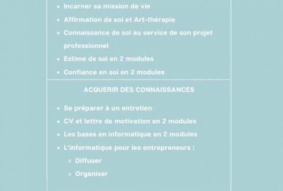 Bureaux partagés et formations propose des ateliers
