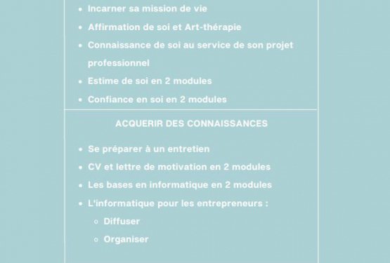 Bureaux partagés et formations propose des ateliers