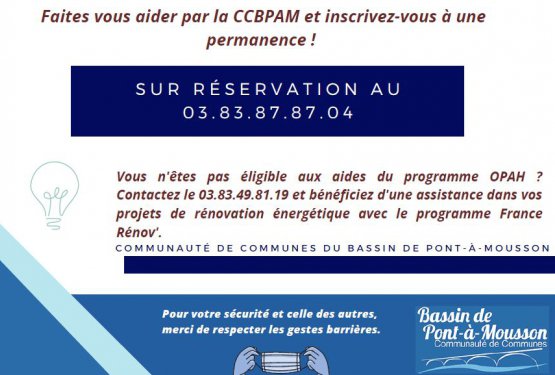 Amélioration de l'habitat : le CAL-SOLIHA assure des permanences avec la CCBPAM