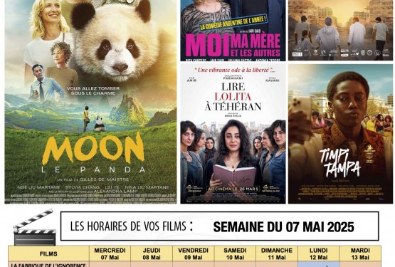 À l'affiche de Ciné-Vilar