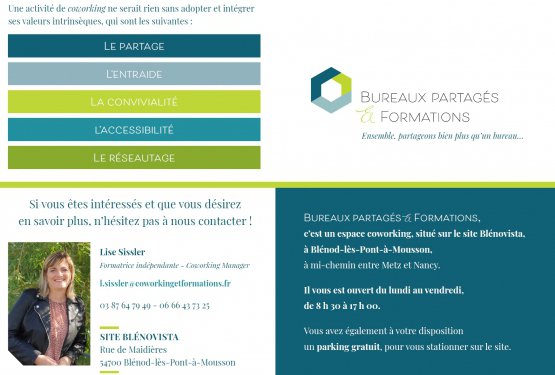 Nouveau service tiers de Co-working à Blenovista