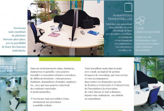 Nouveau service tiers de Co-working à Blenovista