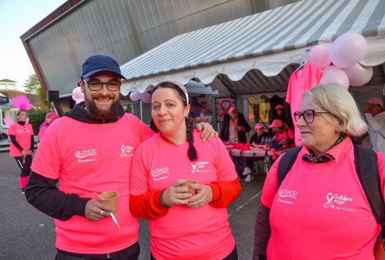 OCTOBRE ROSE : Blénod voit la vie en rose !