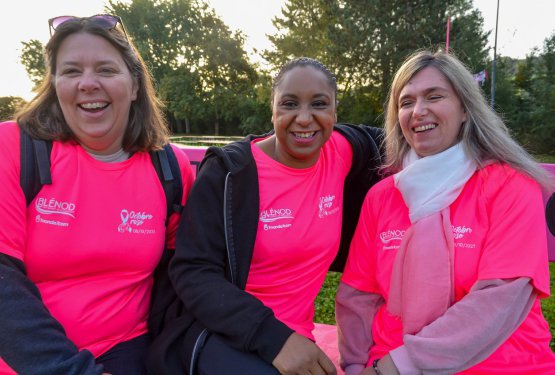 OCTOBRE ROSE : Blénod voit la vie en rose !