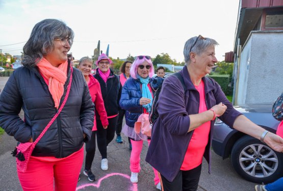 OCTOBRE ROSE : Blénod voit la vie en rose !