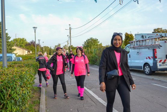 OCTOBRE ROSE : Blénod voit la vie en rose !