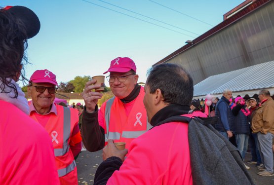 OCTOBRE ROSE : Blénod voit la vie en rose !