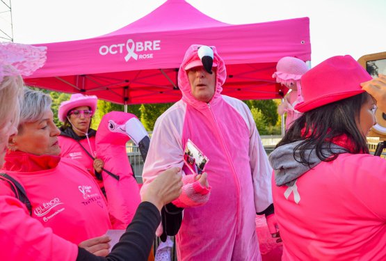 OCTOBRE ROSE : Blénod voit la vie en rose !