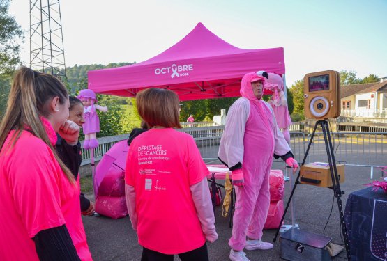 OCTOBRE ROSE : Blénod voit la vie en rose !