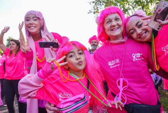 OCTOBRE ROSE : Blénod voit la vie en rose !