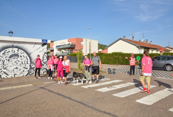 OCTOBRE ROSE : Blénod voit la vie en rose !