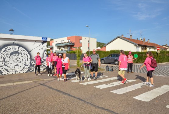 OCTOBRE ROSE : Blénod voit la vie en rose !