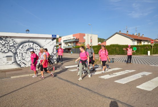 OCTOBRE ROSE : Blénod voit la vie en rose !