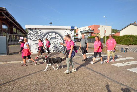 OCTOBRE ROSE : Blénod voit la vie en rose !
