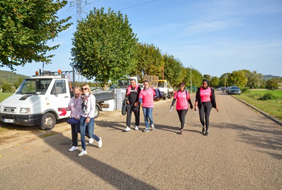 OCTOBRE ROSE : Blénod voit la vie en rose !