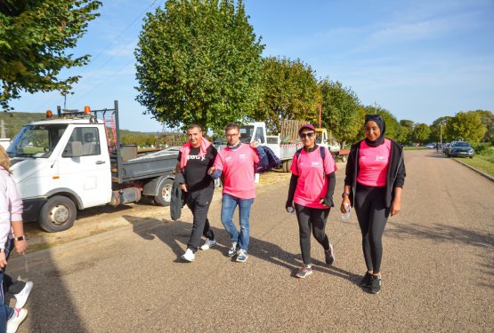 OCTOBRE ROSE : Blénod voit la vie en rose !
