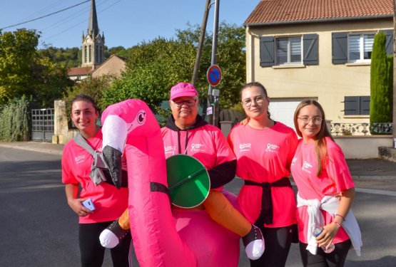 OCTOBRE ROSE : Blénod voit la vie en rose !