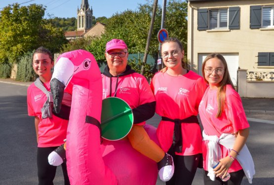 OCTOBRE ROSE : Blénod voit la vie en rose !
