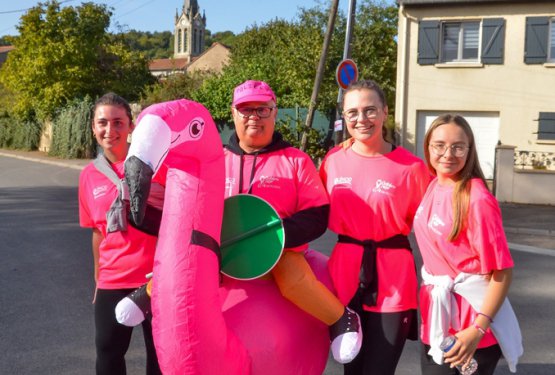 OCTOBRE ROSE : Blénod voit la vie en rose !