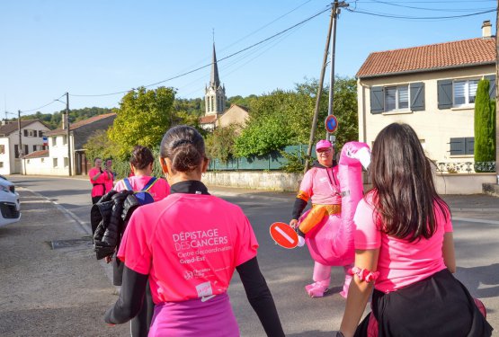 OCTOBRE ROSE : Blénod voit la vie en rose !