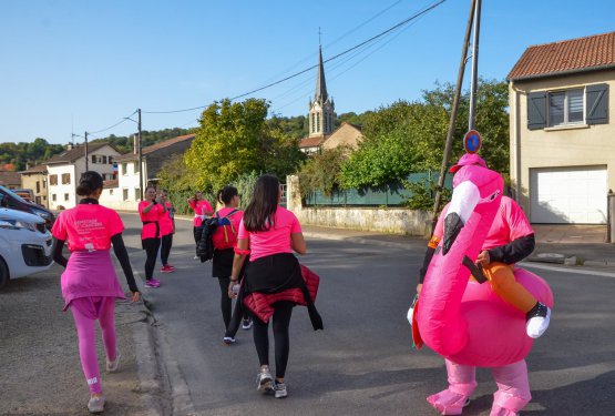 OCTOBRE ROSE : Blénod voit la vie en rose !