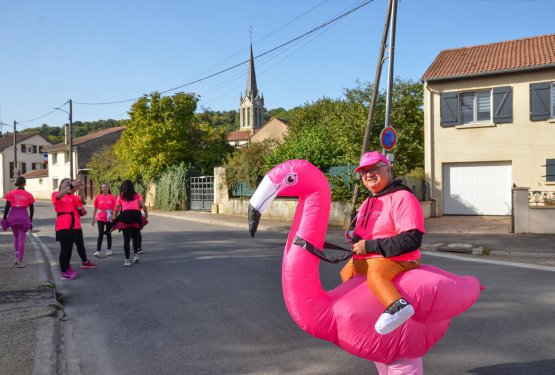 OCTOBRE ROSE : Blénod voit la vie en rose !