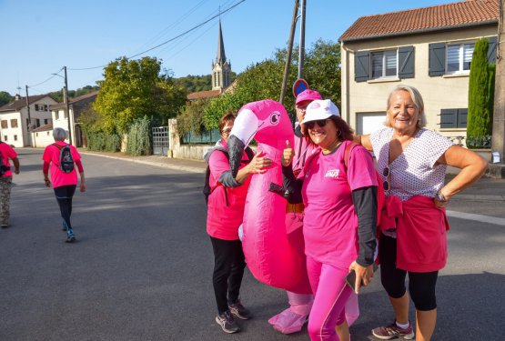 OCTOBRE ROSE : Blénod voit la vie en rose !