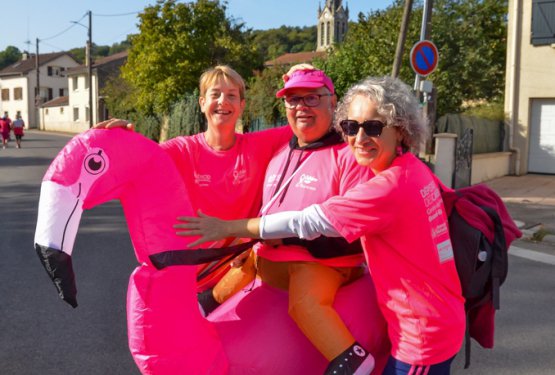 OCTOBRE ROSE : Blénod voit la vie en rose !