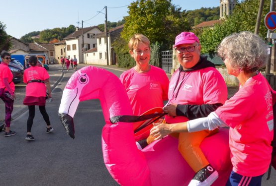 OCTOBRE ROSE : Blénod voit la vie en rose !