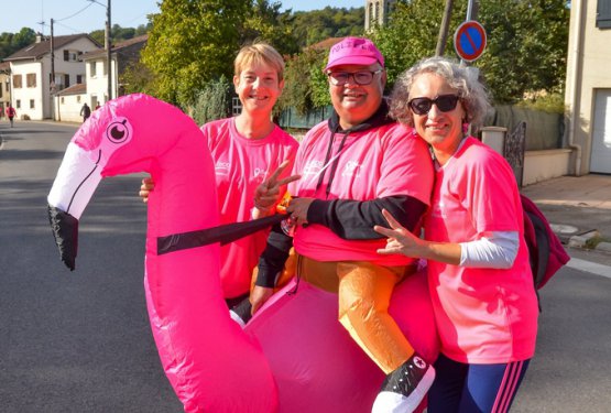 OCTOBRE ROSE : Blénod voit la vie en rose !