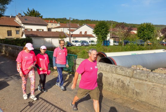 OCTOBRE ROSE : Blénod voit la vie en rose !