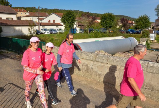 OCTOBRE ROSE : Blénod voit la vie en rose !