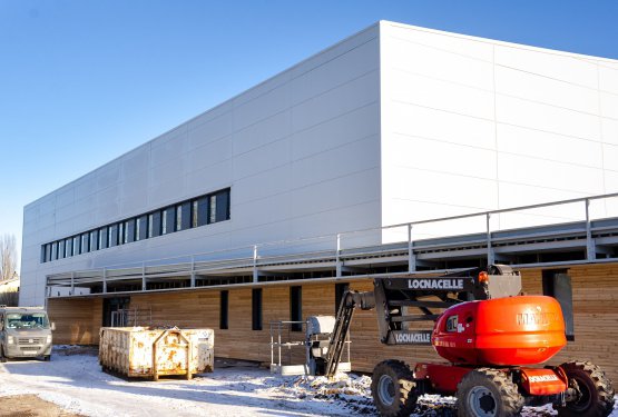 Salle du 8 mai des nouvelles du chantier
