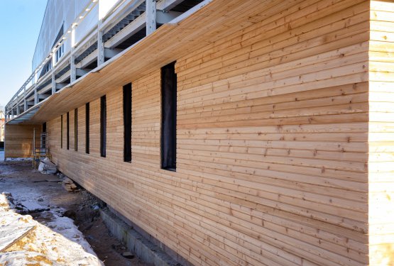 Salle du 8 mai des nouvelles du chantier