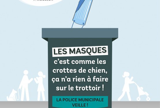 Masques et crottes de chien : la police municipale veille !