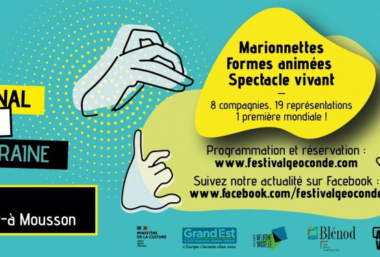 GEO CONDE Festival international de marionnettes et formes animées revient à Blénod pour sa 10e édition